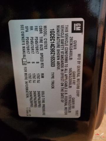 1GCEC14C98Z165303 2008 CHEVROLET ALL Models photo no. 12
