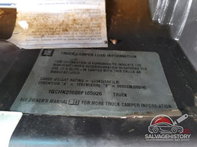 1GCHK23688F165926 2008 CHEVROLET ALL Models photo no. 12
