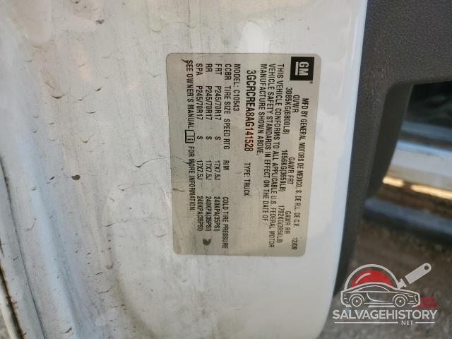 3GCRCREA8AG141528 2010 CHEVROLET ALL Models photo no. 13