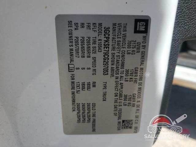 3GCPKSE79CG297053 2012 CHEVROLET ALL Models photo no. 12