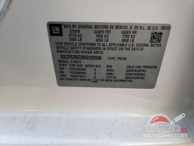 3GCPCREC8EG235598 2014 CHEVROLET ALL Models photo no. 13
