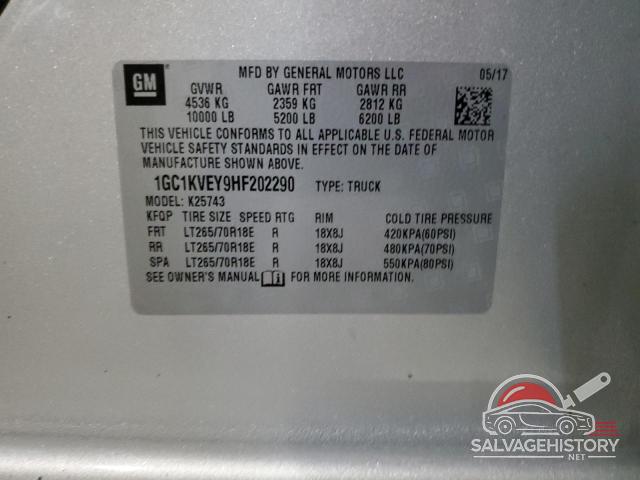 1GC1KVEY9HF202290 2017 CHEVROLET ALL Models photo no. 13
