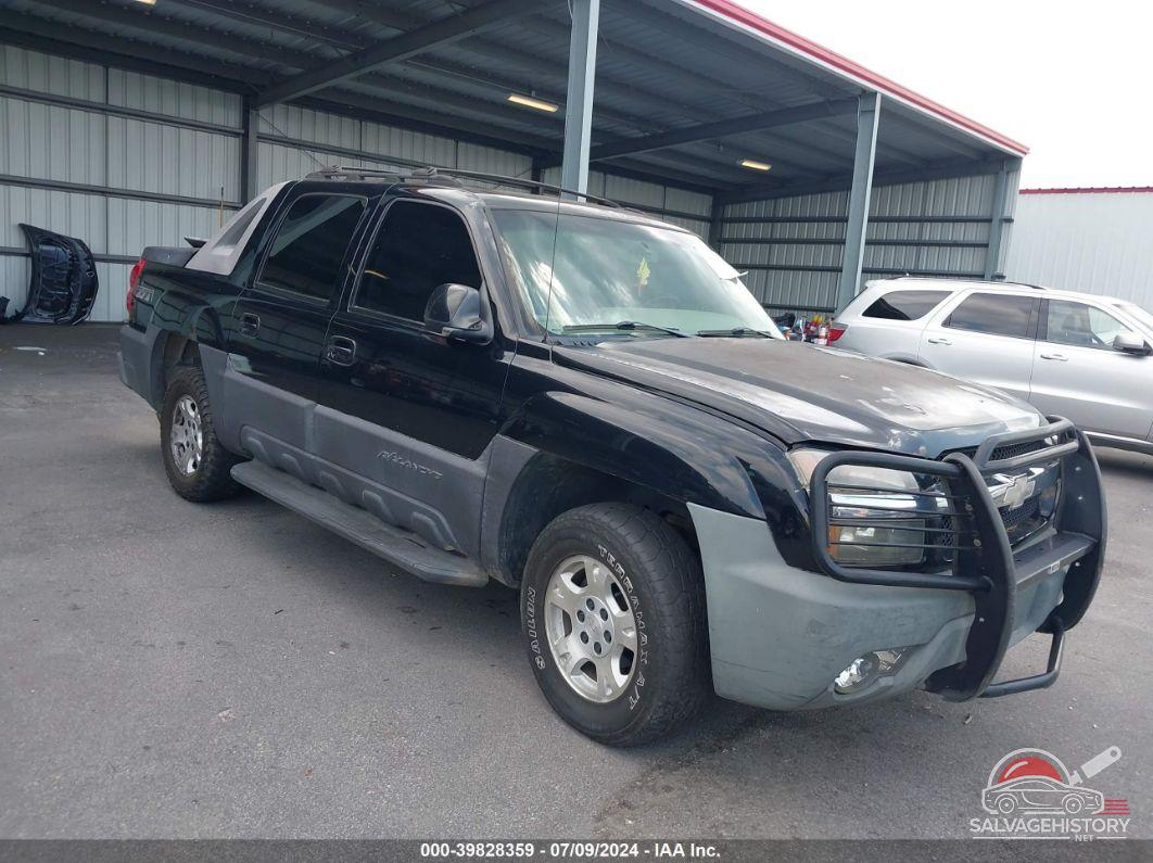 3GNEK13T63G179633 2003 CHEVROLET AVALANCHE 1500 photo no. 3
