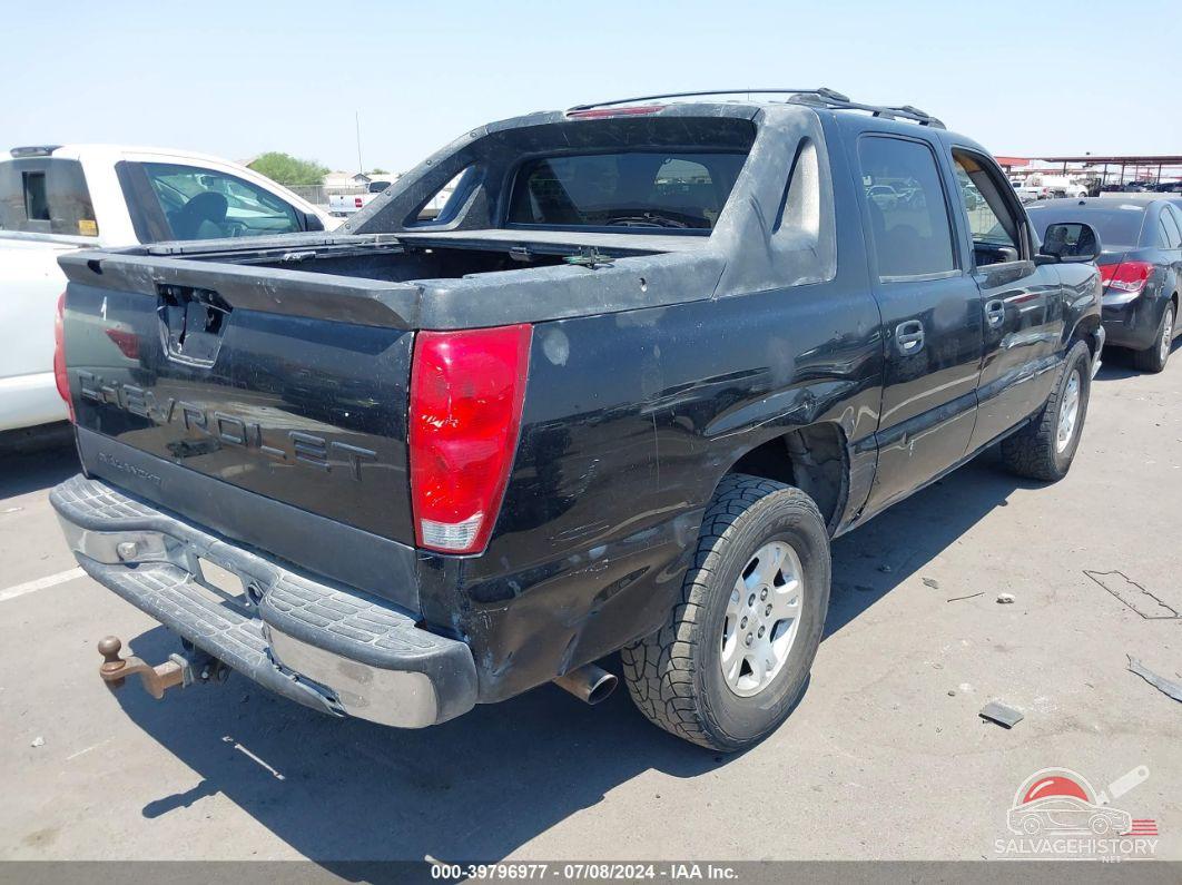 3GNEC12Z75G245662 2005 CHEVROLET AVALANCHE 1500 photo no. 4