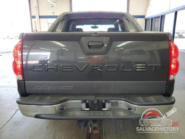 3GNEK12T24G114605 2004 CHEVROLET AVALANCHE photo no. 6