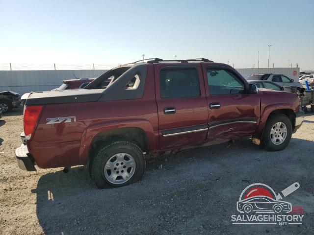 3GNEK12T96G203848 2006 CHEVROLET AVALANCHE photo no. 3