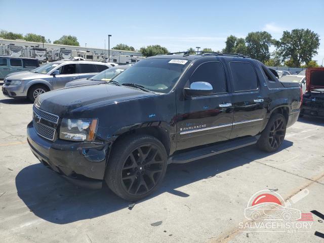 3GNEC32J29G198147 2009 CHEVROLET AVALANCHE photo no. 9
