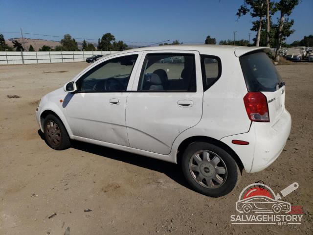 KL1TJ62604B134099 2004 CHEVROLET AVEO photo no. 2