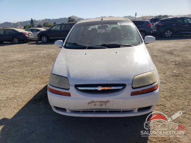 KL1TJ62604B134099 2004 CHEVROLET AVEO photo no. 5