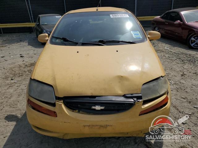 KL1TJ62664B193187 2004 CHEVROLET AVEO photo no. 5