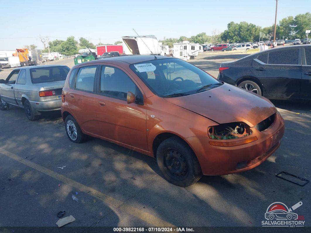 KL1TD66687B761994 2007 CHEVROLET AVEO photo no. 24