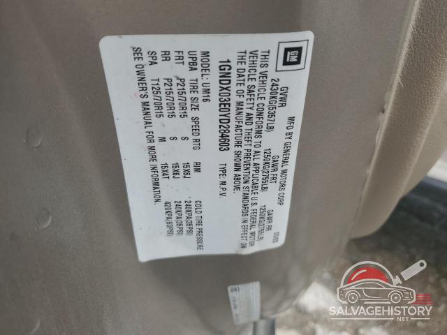 1GNDX03E0YD284603 2000 CHEVROLET All Models photo no. 13