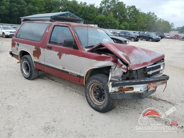 1GNCS18Z6M8219589 1991 CHEVROLET BLAZER photo no. 4