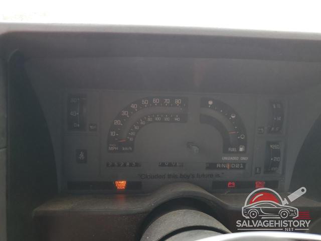 1GNCS18Z6M8219589 1991 CHEVROLET BLAZER photo no. 9