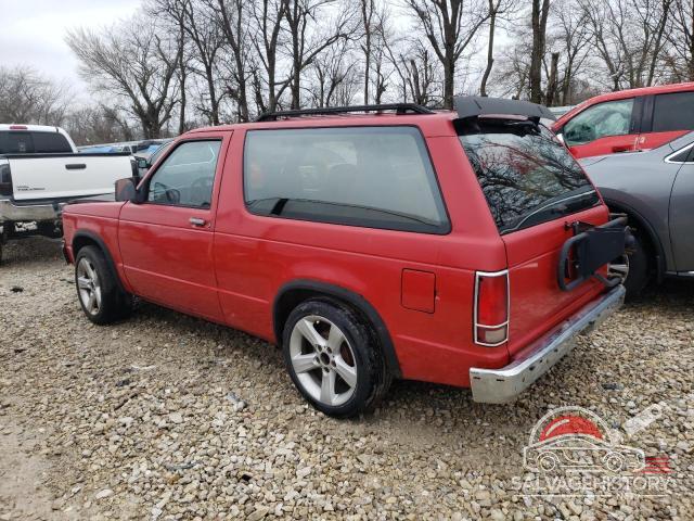 1GNCT18W6N0139020 1992 CHEVROLET BLAZER photo no. 2