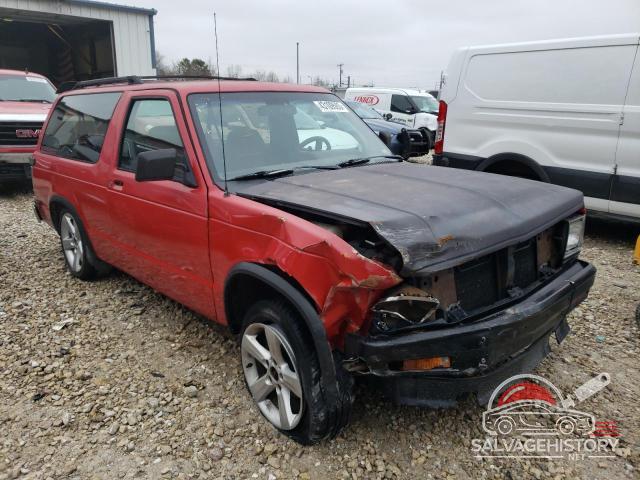 1GNCT18W6N0139020 1992 CHEVROLET BLAZER photo no. 4