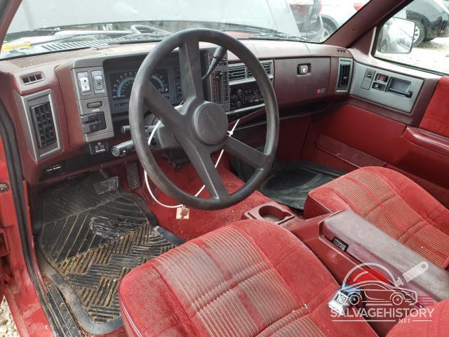 1GNCT18W6N0139020 1992 CHEVROLET BLAZER photo no. 8
