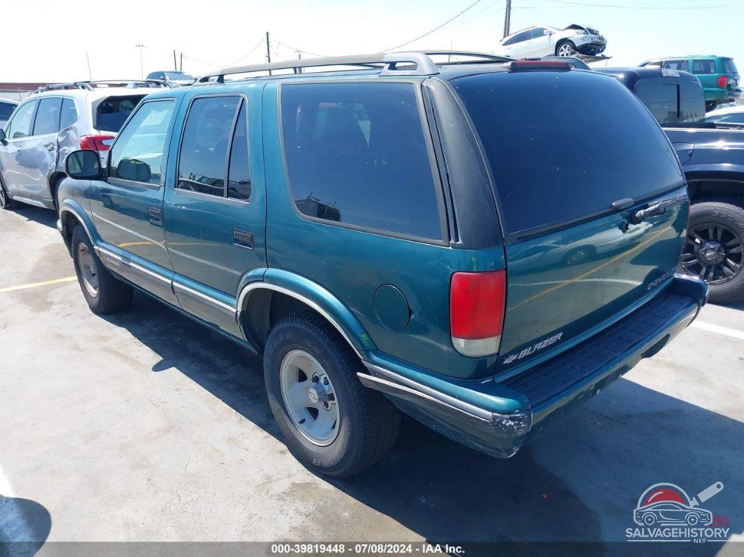 1GNCS13W9V2133422 1997 CHEVROLET BLAZER photo no. 3