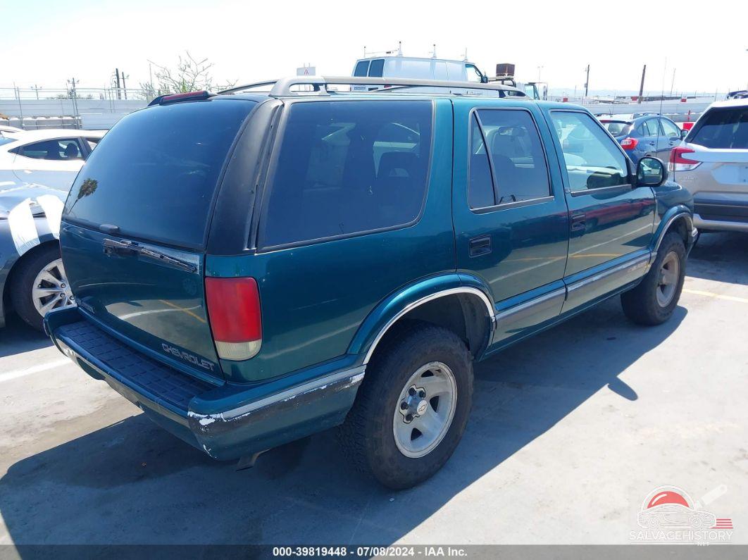 1GNCS13W9V2133422 1997 CHEVROLET BLAZER photo no. 4