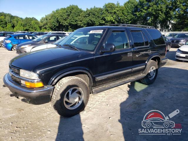1GNDT13W3W2292441 1998 CHEVROLET BLAZER photo no. 14