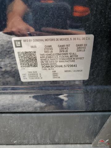 3GNKBCR44LS723641 2020 CHEVROLET BLAZER photo no. 13