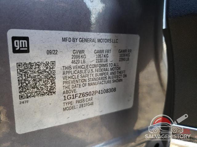1G1FZ6S02P4108308 2023 CHEVROLET BOLT photo no. 12