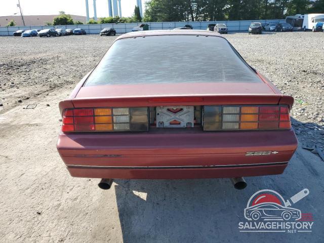 1G1FP87F3GN165383 1986 CHEVROLET CAMARO photo no. 6