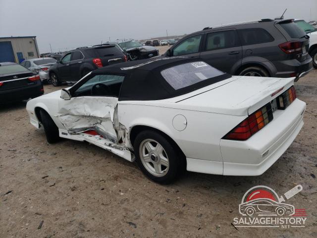 1G1FP33E0ML107707 1991 CHEVROLET CAMARO photo no. 2
