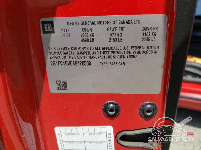 2G1FC1EV6A9120588 2010 CHEVROLET CAMARO photo no. 12