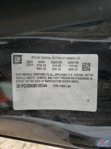 2G1FC3DD9B9185344 2011 CHEVROLET CAMARO photo no. 13