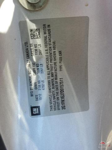 2G1FK1EJ7D9157511 2013 CHEVROLET CAMARO photo no. 12