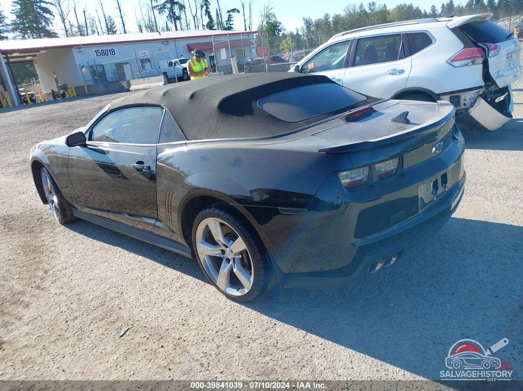 2G1FL3DPXD9806071 2013 CHEVROLET CAMARO photo no. 3
