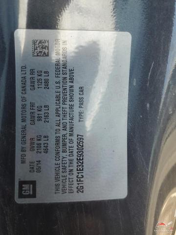 2G1FC1E32E9302597 2014 CHEVROLET CAMARO photo no. 12