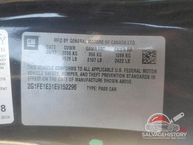 2G1FE1E31E9152296 2014 CHEVROLET CAMARO photo no. 12