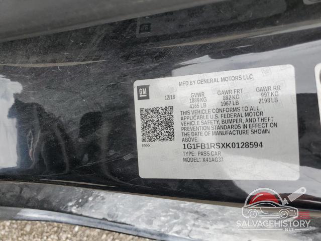 1G1FB1RSXK0128594 2019 CHEVROLET CAMARO photo no. 13