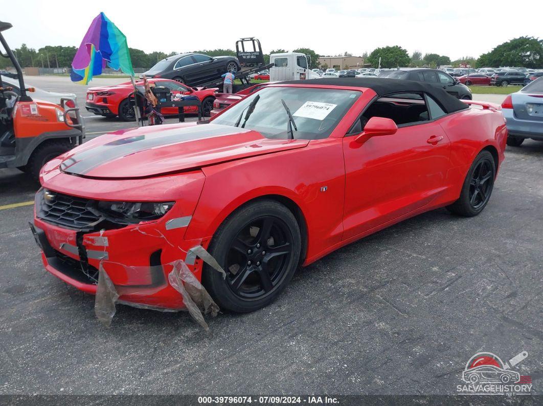 1G1FB3DX2L0110218 2020 CHEVROLET CAMARO photo no. 2