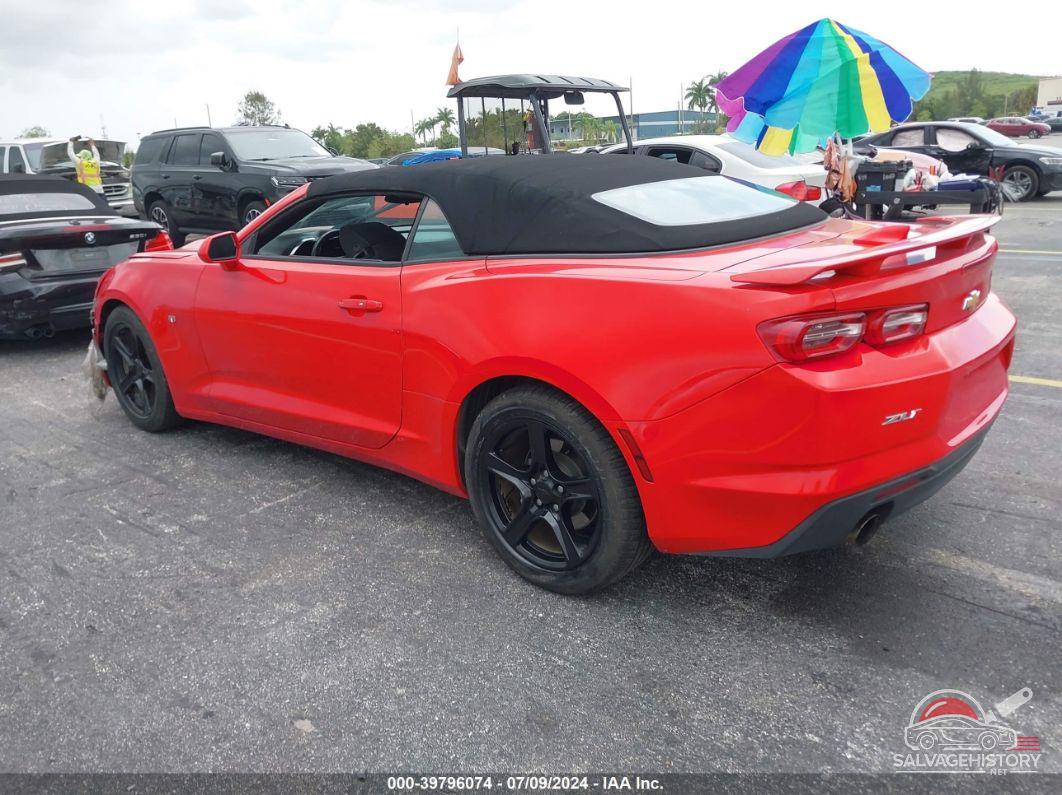 1G1FB3DX2L0110218 2020 CHEVROLET CAMARO photo no. 3