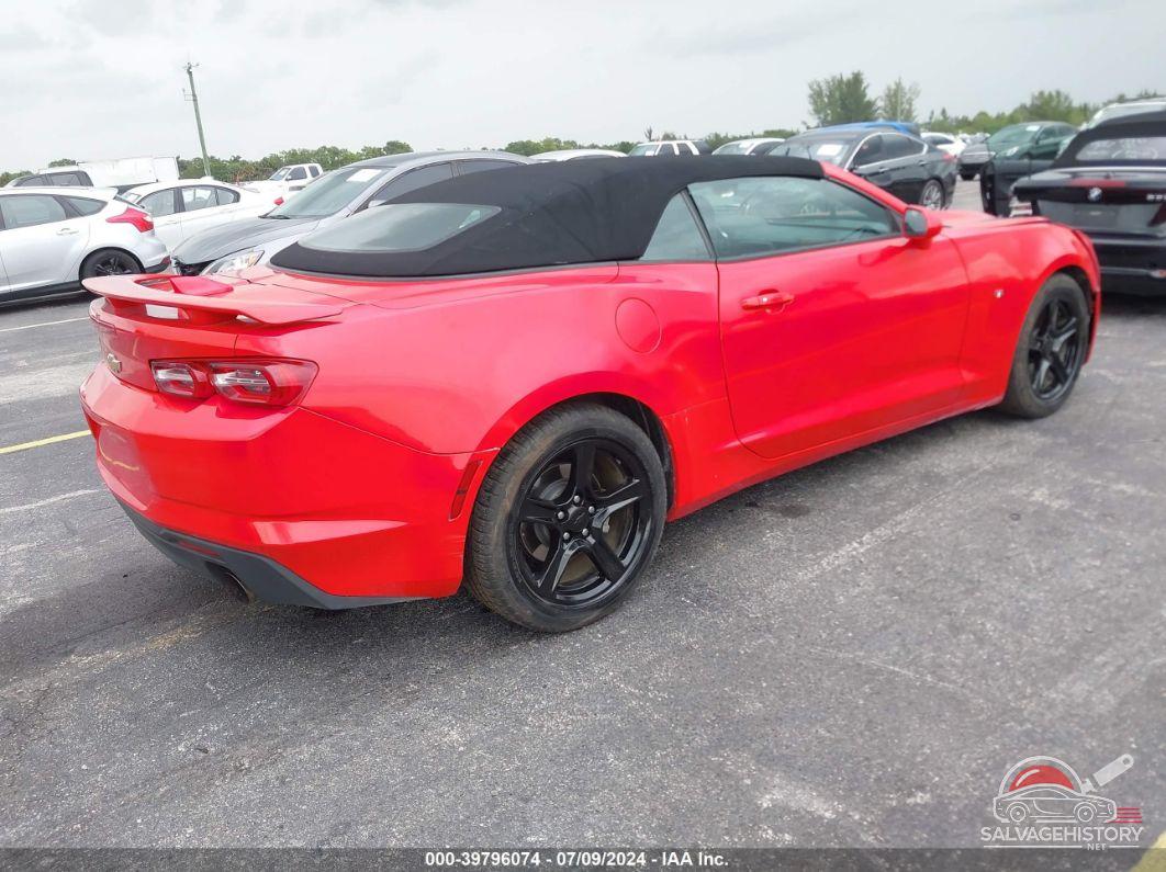 1G1FB3DX2L0110218 2020 CHEVROLET CAMARO photo no. 4