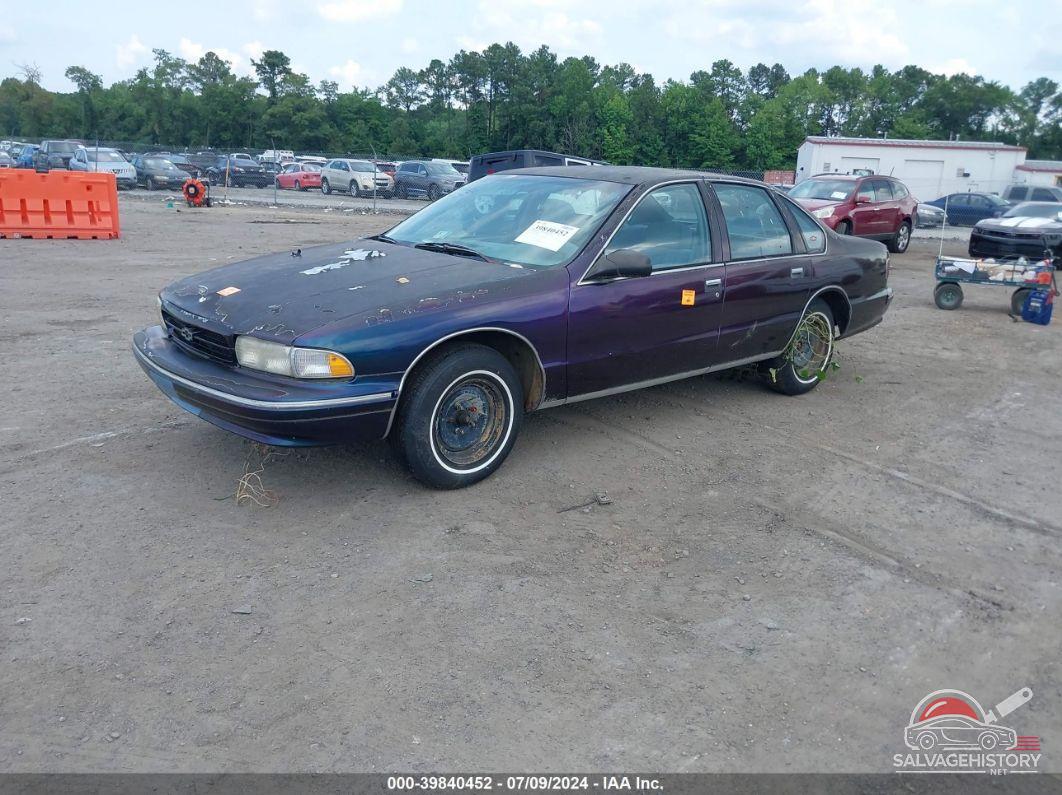 1G1BL52P5SR141838 1995 CHEVROLET CAPRICE / IMPALA photo no. 2