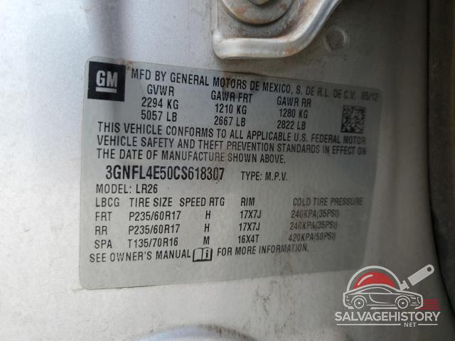3GNFL4E50CS618307 2012 CHEVROLET CAPTIVA photo no. 13