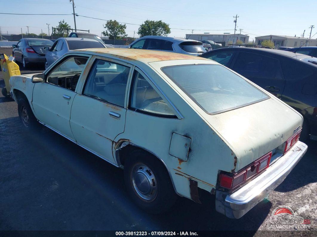 1G1AX68R3D 1981 CHEVROLET CITATION photo no. 3