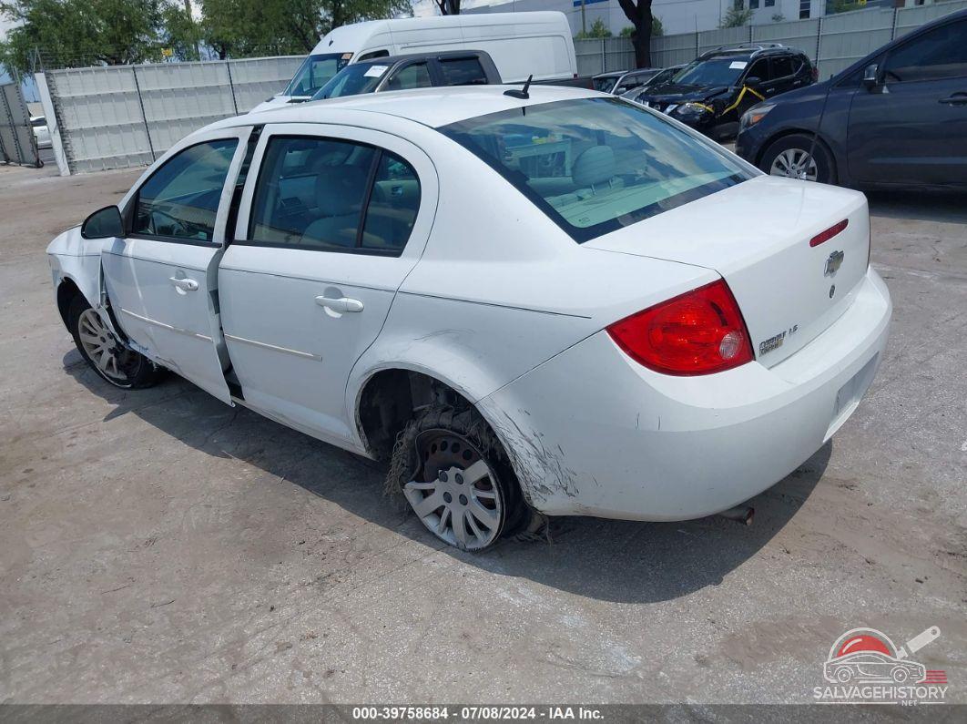 1G1AS58H097189686 2009 CHEVROLET COBALT photo no. 3