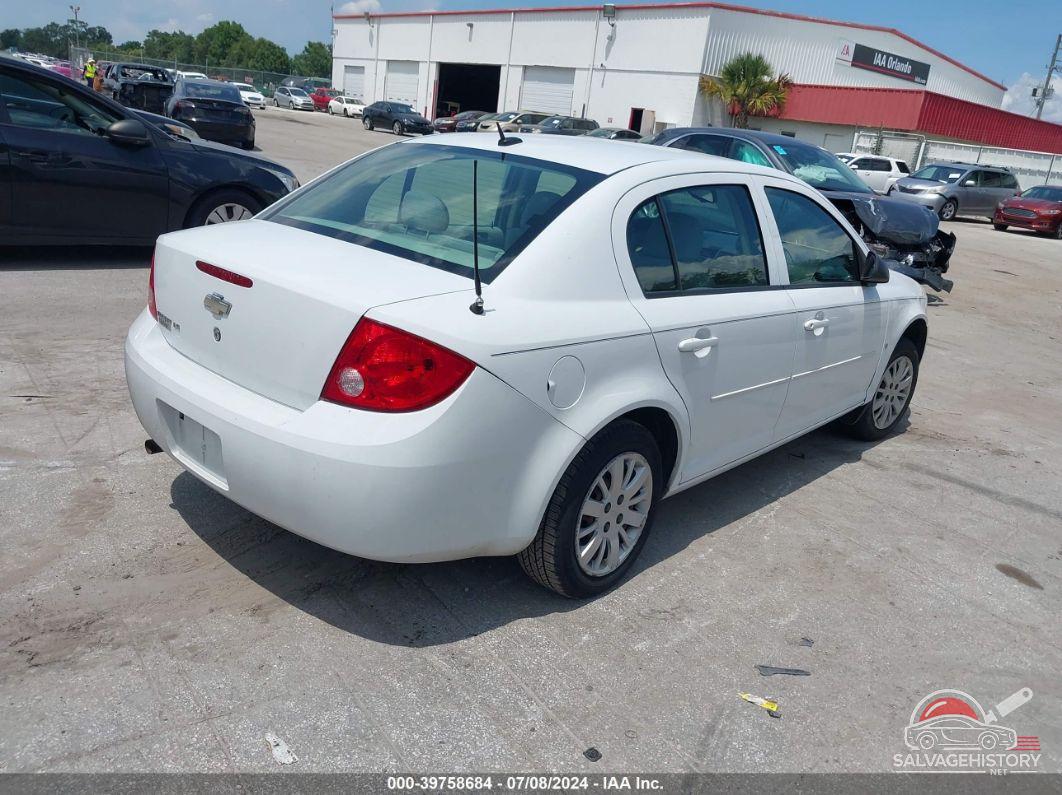 1G1AS58H097189686 2009 CHEVROLET COBALT photo no. 4