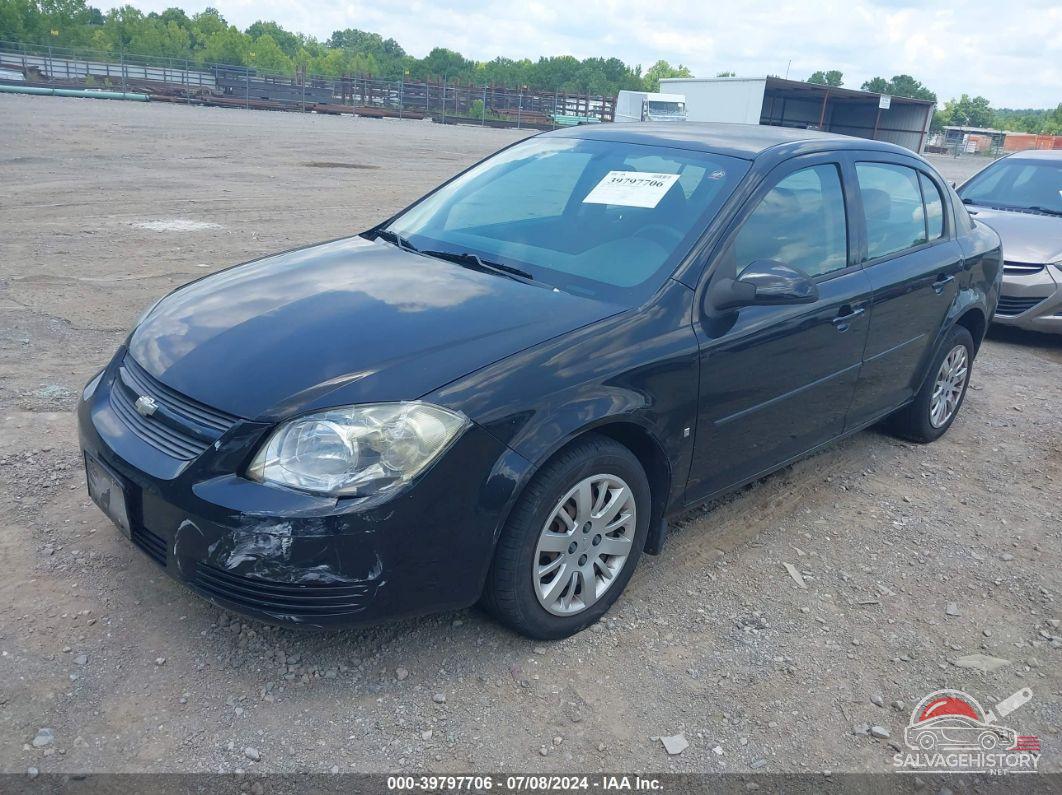 1G1AT58H597220489 2009 CHEVROLET COBALT photo no. 2