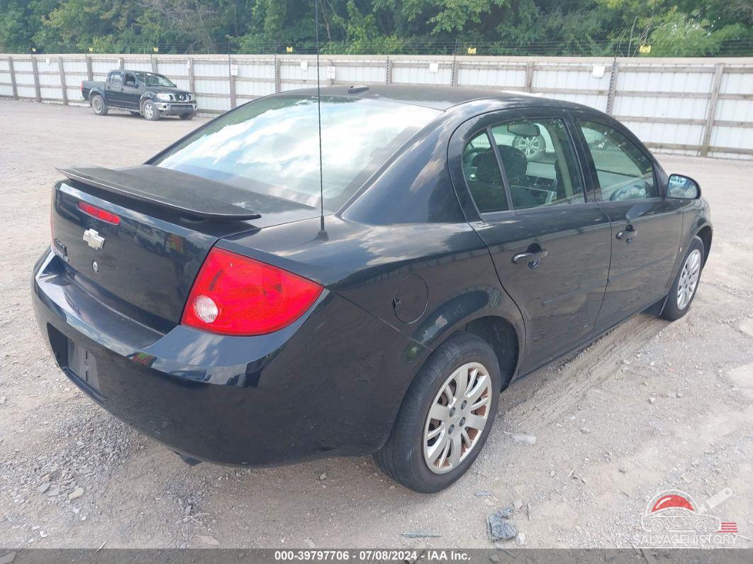 1G1AT58H597220489 2009 CHEVROLET COBALT photo no. 4