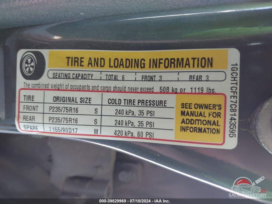 1GCHTCFE7C8143595 2012 CHEVROLET COLORADO photo no. 9