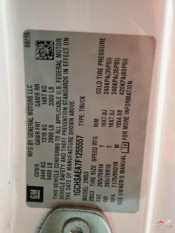 1GCHSAEA7F1255557 2015 CHEVROLET COLORADO photo no. 13