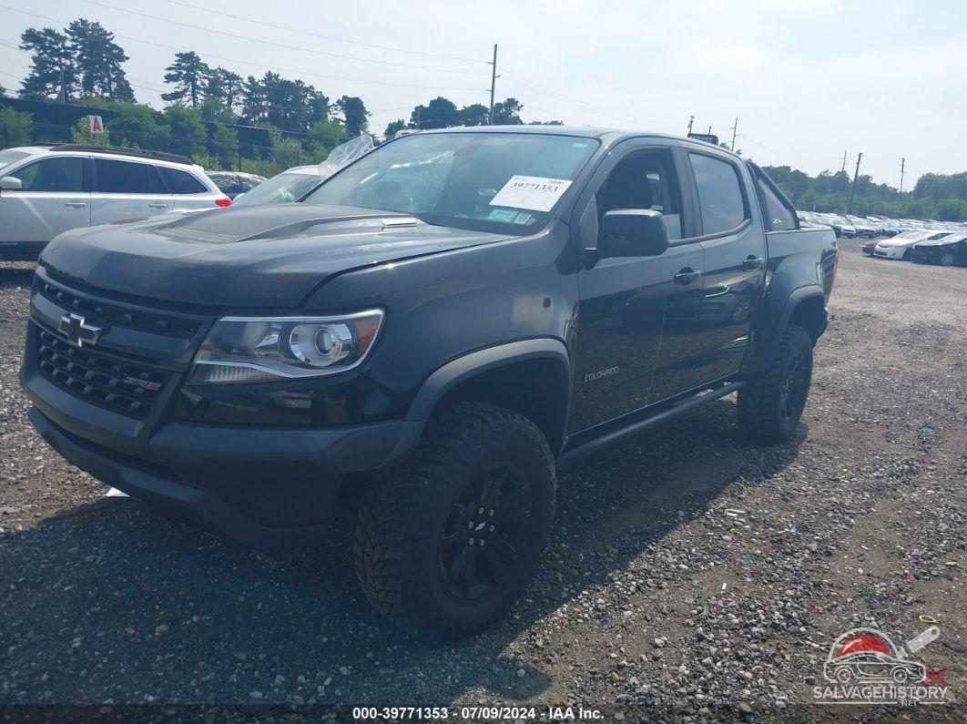1GCPTEE12J1227397 2018 CHEVROLET COLORADO photo no. 2