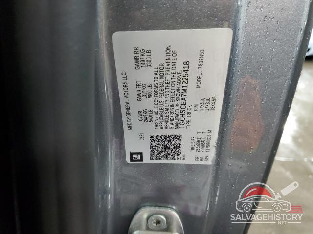1GCHSCEA7M1225418 2021 CHEVROLET COLORADO photo no. 12