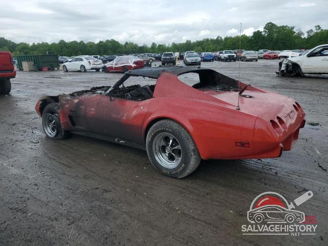 1Z37J5S415307 1975 CHEVROLET CORVETTE photo no. 2
